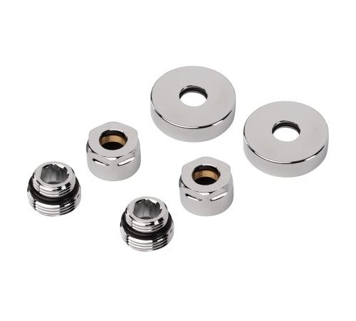 Набор подключения Royal Thermo Design 1/2 ВР - 15 мм хром НС-1721781