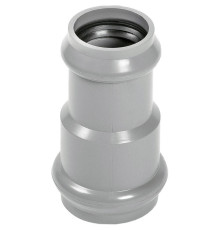 Патрубок НПВХ ХЕМКОР переходной двухраструбный 160х110 мм 1455317