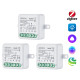 Комплект из 3 умных реле HOMMYN 2 канала с нейтралью 3RLZBN02