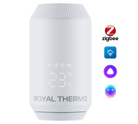 Термостат радиаторный электронный Royal Thermo Smart Heat 2.0 белый НС-1735430