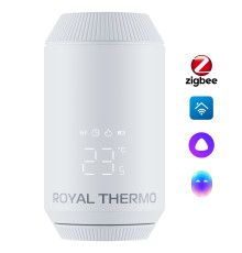 Термостат радиаторный электронный Royal Thermo Smart Heat 2.0 белый НС-1735430
