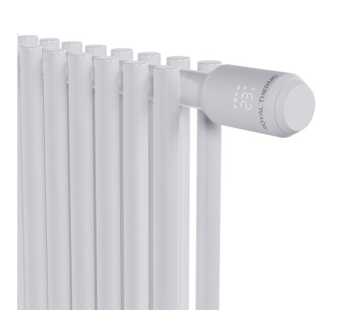 Термостат радиаторный электронный Royal Thermo Smart Heat 2.0 белый НС-1735430