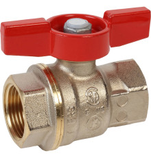 Кран шаровой Giacomini R253 3/4 НР-НР бабочка R253X004