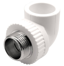 Угольник комбинированный PP-R THERMOLIGHT 32x1 НР белый 1620679