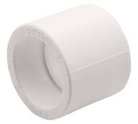 Муфта соединительная PP-R THERMOLIGHT 40 мм белая НС-1620572