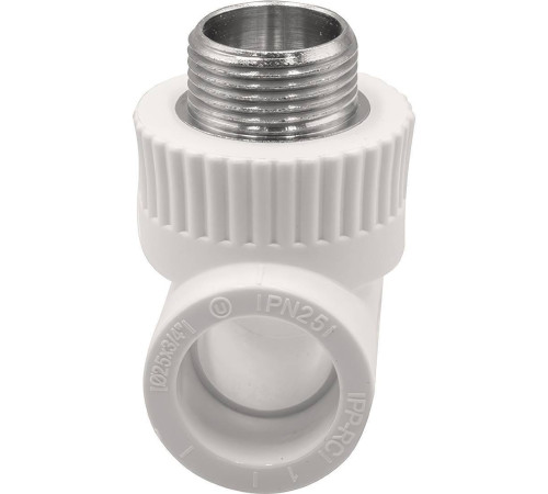 Тройник комбинированный THERMOLIGHT PP-R 25х3/4х25 мм НР белый НС-1620593