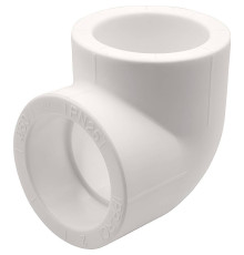 Угольник 90° PP-R THERMOLIGHT 50 мм белый НС-1620662