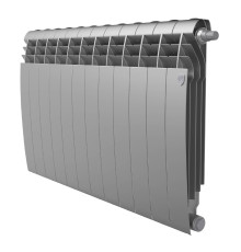 Радиатор биметаллический Royal Thermo BiLiner 500 Silver Satin нижнее подключение 12 секций НС-1506313