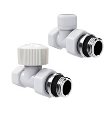 Набор термостатический прямой Royal Thermo Design 1/2 M30x1,5 Белый НС-1640376