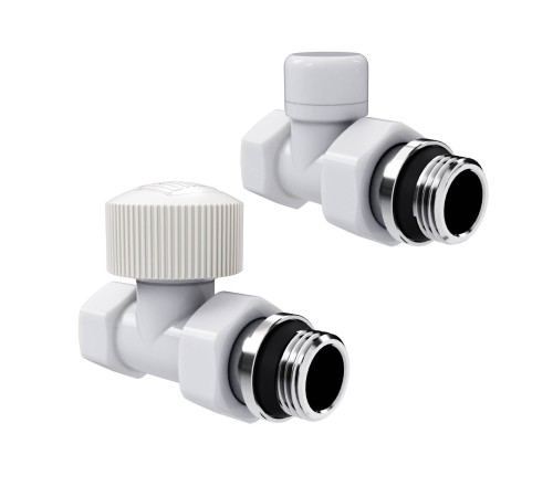Набор термостатический прямой Royal Thermo Design 1/2 M30x1,5 Белый НС-1640376