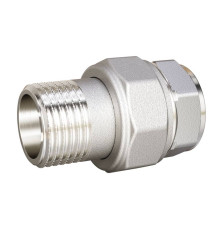 Соединение разъемное прямое LD американка DN50 вн-нр латунь никелированная LD.67.530.50