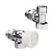 Набор термостатический осевой Royal Thermo Design 1/2 M30x1,5 Хром НС-1640374