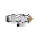 Набор термостатический осевой Royal Thermo Design 1/2 M30x1,5 Хром НС-1640374