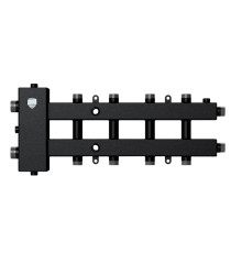 Блок коллекторный с гидрострелкой Royal Thermo 4-5 выходов 60 кВт RTE 50.044