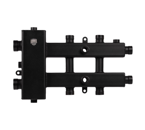 Блок коллекторный с гидрострелкой Royal Thermo 2-3 выхода 60 кВт RTE 50.022