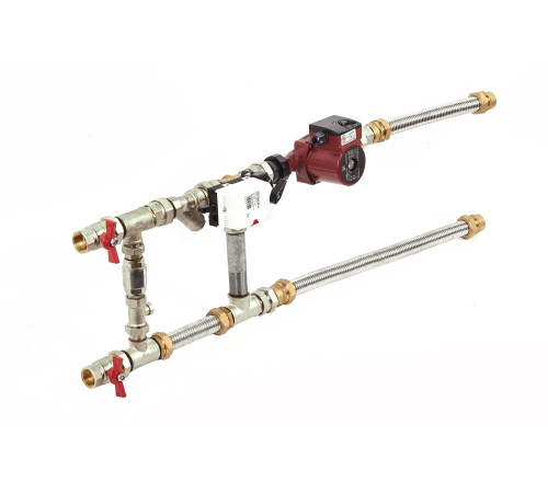 Смесительный узел SHUFT MST 25-40-1.6-C24-F с гибкими подводками MST 25-40-1.6-C24-F