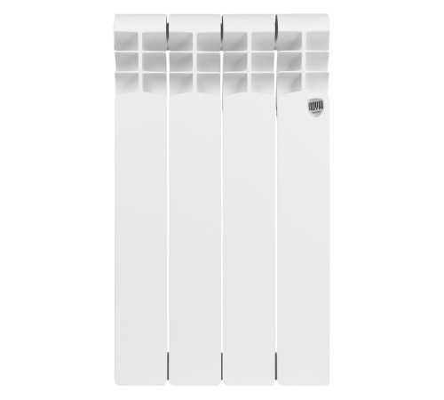 Радиатор биметаллический Royal Thermo Monoblock B 2.0 500 4 секции боковое подключение RPMB2050004