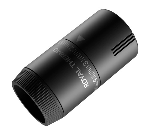 Термоголовка жидкостная Royal Thermo Design M30x1.5 черный НС-1697763