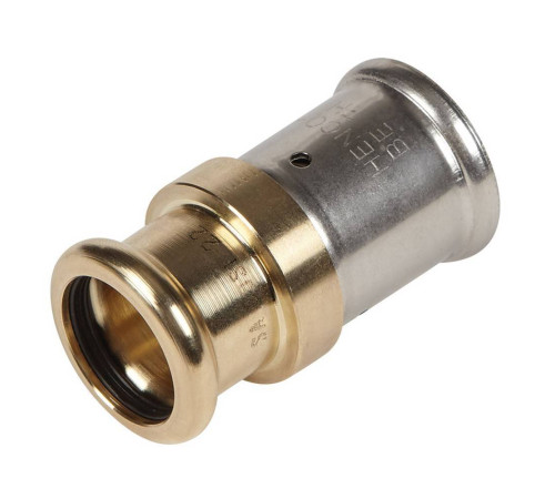 Адаптер HENCO пресс латунный на пресс медь 26x22 мм 36P-2622