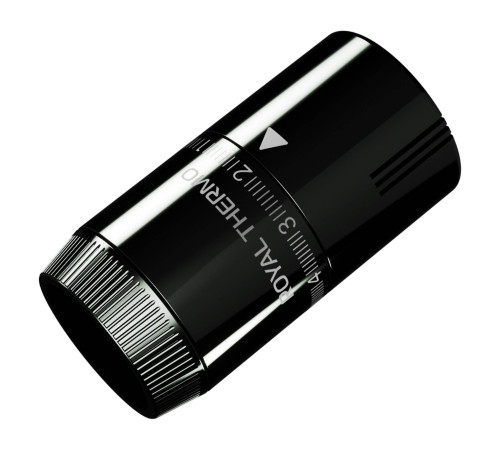 Термоголовка жидкостная Royal Thermo Design M30x1.5 хром черный НС-1706264