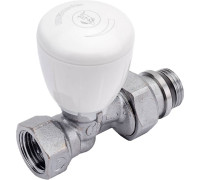 Клапан радиаторный Giacomini R6TG ручной прямой 1/2 R6X033