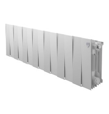 Радиатор биметаллический Royal Thermo PianoForte 200 Белый 14 секций боковое подключение НС-1682301