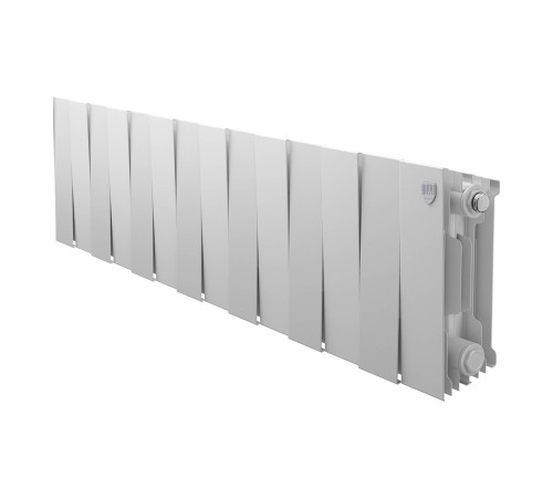 Радиатор биметаллический Royal Thermo PianoForte 200 Белый 14 секций боковое подключение НС-1682301