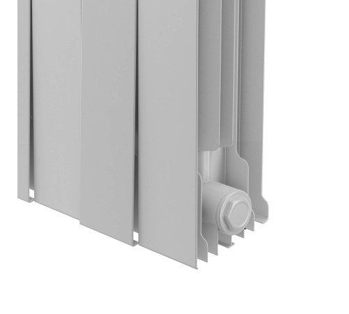 Радиатор биметаллический Royal Thermo PianoForte 200 Белый 14 секций боковое подключение НС-1682301