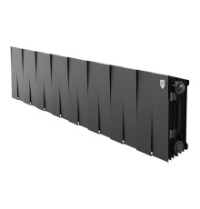 Радиатор биметаллический Royal Thermo PianoForte 200 16 секций боковое подключение черный 1682321