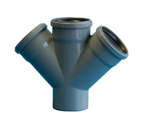 Крестовина одноплоскостная Политэк 110x110x110 мм 45° 111111045