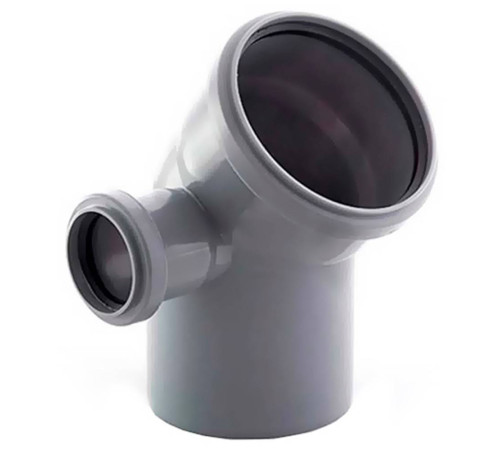 Отвод 45° Ostendorf Skolan Safe 110/50 мм комбинированный левый 1611728