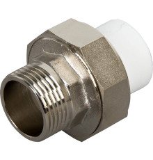 Муфта комбинированная РОСТерм PPR с разъемным раструбом 25 мм x 1 НР НС-1517159