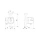 Насос циркуляционный Grundfos UPS 32-60 180 мм 96281496