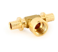 Тройник аксиальный Uni-Fitt 16х1/2х16 внутренняя резьба 1513568