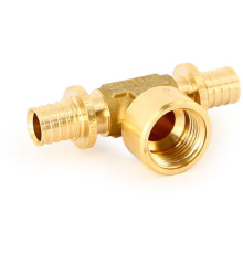 Тройник аксиальный Uni-Fitt 16х1/2х16 внутренняя резьба 1513568