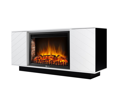 Портал для электрокамина Firelight Como 30 белый/черный р/в НС-1729024