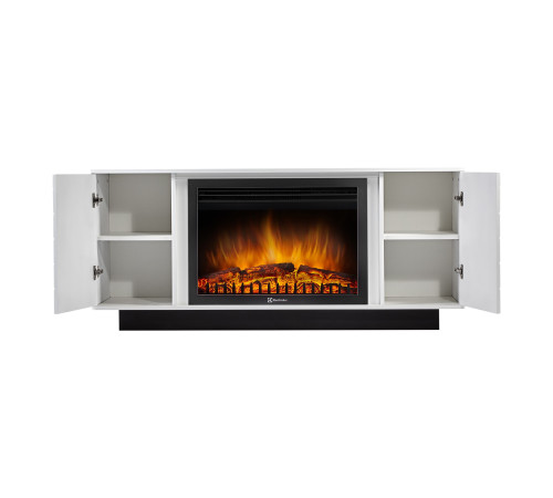 Портал для электрокамина Firelight Como 30 белый/черный р/в НС-1729024