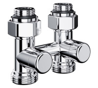 Узел нижнего подключения Royal Thermo Design прямой 1/2 x 3/4 EK хром RTE 07.00103