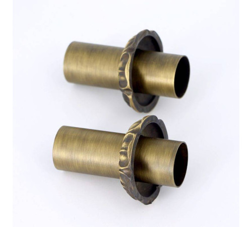 Комплект подключения Carlo Poletti Artistic розетка и накладки на трубу 50-25 70 мм A67011MA