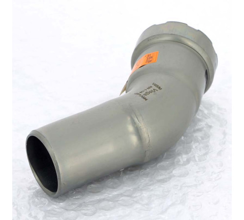 Угольник-вставка 45° пресс Viega Megapress 1 1/4 оцинкованная сталь 694722