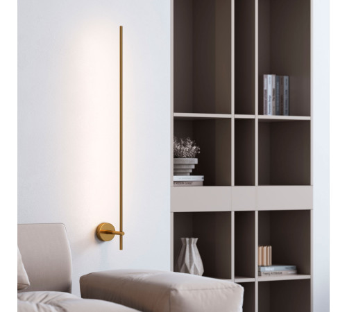 Светильник настенный светодиодный Fine LED 3000К 40132/LED латунь
