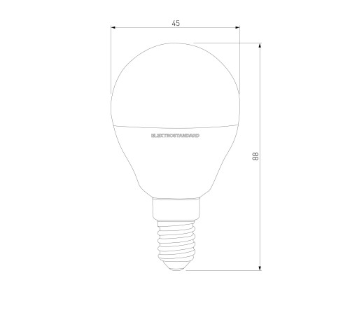 Светодиодная лампа Mini Classic LED 9W 3300K E14 BLE1442
