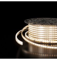 Светодиодная лента  220 В 14,4 Вт/м 120 Led/м 2835 IP65, дневной белый 4200K, 50 м Лента светодиодная 220V 14,4W 120Led 2835 IP65 дневной белый, 50 м