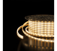 Светодиодная лента 220 В 8 Вт/м 60 Led/м 2835 IP65, дневной белый 4200K, 50 м Лента светодиодная 220V 8W 60Led 2835 IP65 дневной белый, 50 м