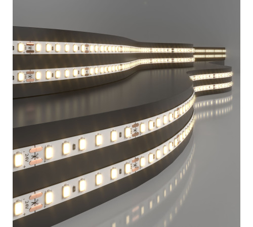 Светодиодная лента 24 В 8 Вт/м 120 Led/м 2116 IP20, тёплый белый 3300K, 5 м 2116 24V 120Led 8W IP20