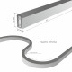 Светодиодный гибкий неон 220 В 12 Вт/м 80 Led/м 5050 IP67, односторонний RGB, 50 м Гибкий неон 220V 12W 80Led 5050 IP67 односторонний RGB, 50 м