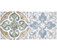 Плитка настенная Laparet Atlas серый микс 20x40 см 08-00-06-2457