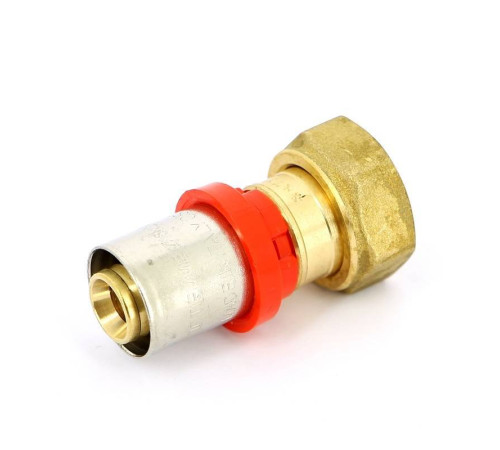 Муфта пресс с накидной гайкой Tiemme 16x1/2 плоское уплотнение 1650034