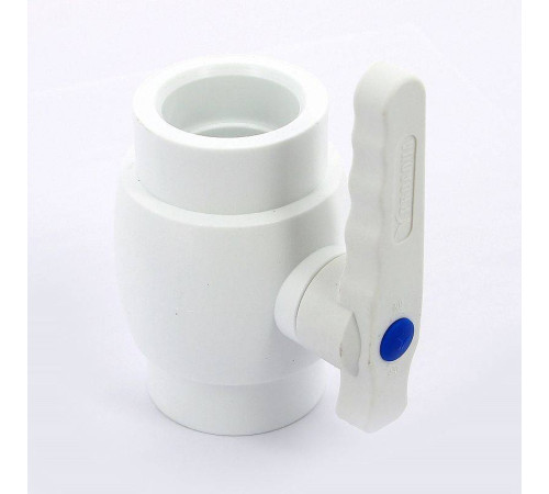 Кран шаровой PPR Pro Aqua 50 мм с рычагом PA40016