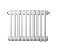 Трубчатый радиатор Zehnder Charleston 2050 20 сек. нижнее подключение RAL 9016 с кронштейнами 1247268